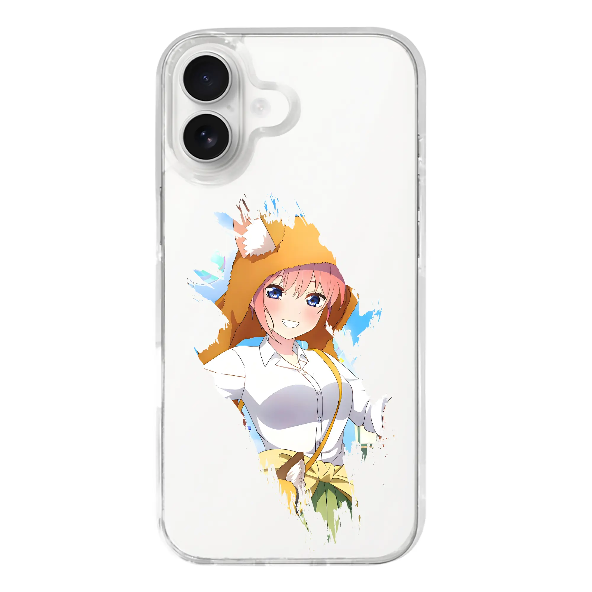 五等分の花嫁 グッズ 中野 一花 - iPhone 17シリーズ 透明スマホケース – 薄型・耐衝撃・精密フィット保護カバー